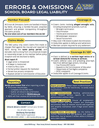 NJSIG E&O Best Practices
